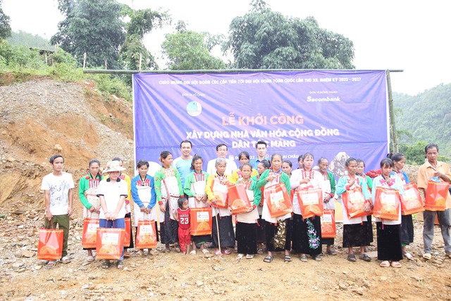 Khởi công xây dựng Nhà văn hóa cộng đồng cho dân tộc Mảng tại tỉnh Lai Châu - Ảnh 2.