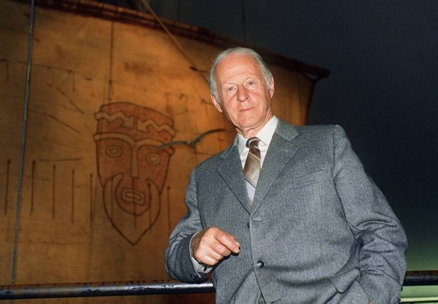 Thor Heyerdahl: Nhà thám hiểm đã vượt hàng nghìn hải lý băng qua đại dương trên một chiếc bè tự chế - Ảnh 5.
