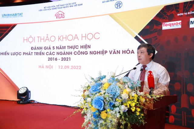 Thứ trưởng Đoàn Văn Việt: 5 năm qua, bức tranh phát triển các ngành công nghiệp văn hóa tại Việt Nam có nhiều điểm sáng - Ảnh 5.
