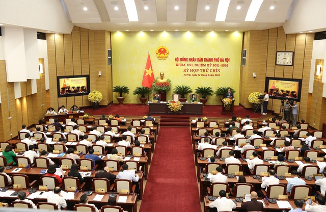 Kỳ họp thứ 9 HĐND Thành phố Hà Nội: Nhiều nội dung quan trọng được xem xét, thông qua - Ảnh 2.