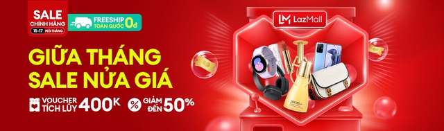 Loạt thương hiệu khủng gia nhập LazMall Prestige, ưu đãi không tưởng từ 15/9 - Ảnh 9.