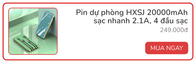 7 pin dự phòng gắn sẵn cáp sạc cho người đãng trí hay quên - Ảnh 1.