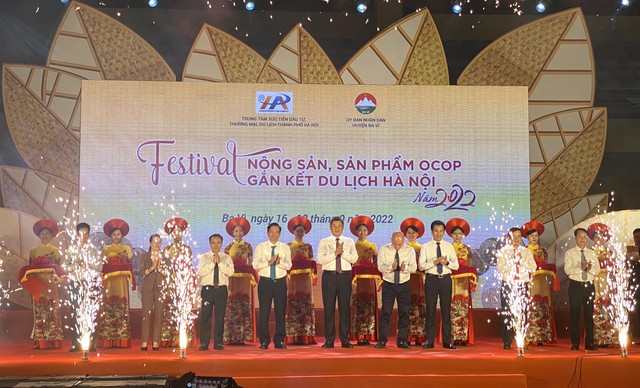 Khai mạc Festival Nông sản, sản phẩm OCOP gắn kết du lịch Hà Nội năm 2022
 - Ảnh 2.