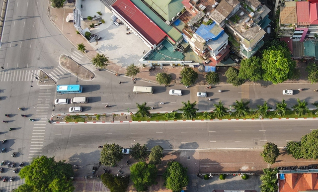 Cận cảnh vị trí làm hầm chui thứ 5 của thủ đô Hà Nội - Ảnh 3.