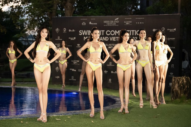 Top 10 bikini Hoa hậu Hòa bình Việt Nam: Quỳnh Châu duy trì phong độ, dàn thí sinh &quot;khủng&quot; đều góp mặt - Ảnh 1.