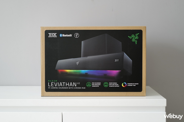Mở hộp loa Razer Leviathan V2: Kết nối đa dạng, trang bị THX Spatial Audio và đèn đổi màu Chroma RGB - Ảnh 2.