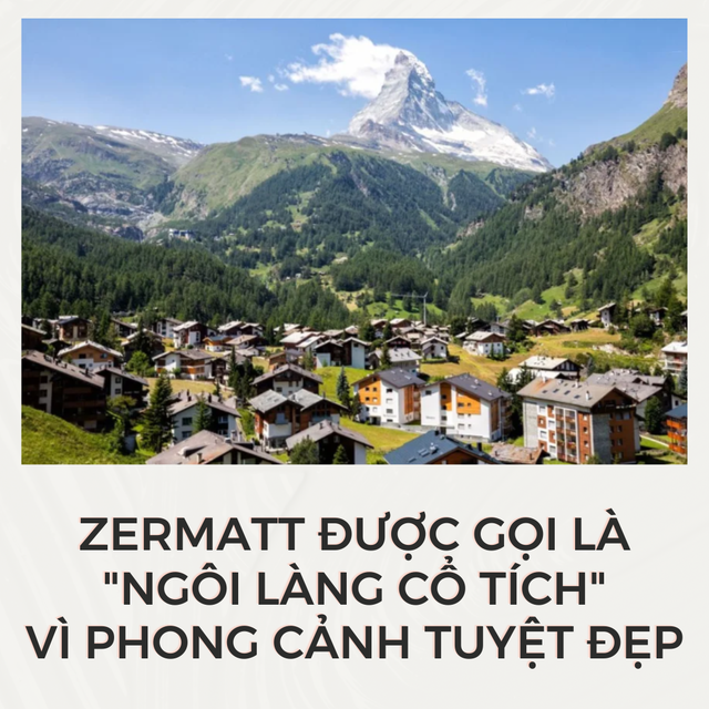 Độc đáo khách sạn hiện đại trên núi của 'ngôi làng cổ tích' ở Thụy Sĩ   - Ảnh 1.