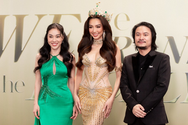 Thảm đỏ Miss Grand Việt Nam: Hoa hậu Thuỳ Tiên và dàn mỹ nhân khoe sắc, 2 mỹ nhân nổi tiếng xuất hiện - Ảnh 16.