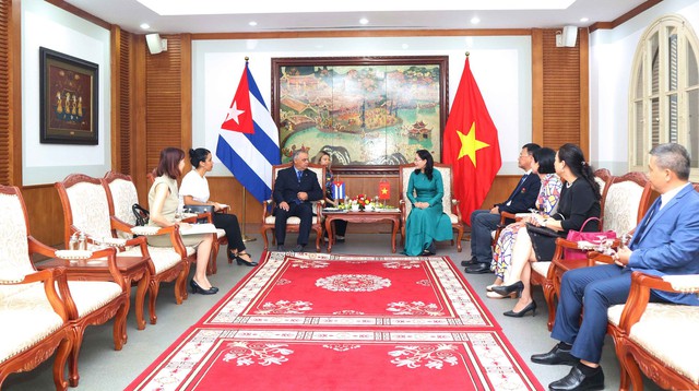 Thúc đẩy hợp tác lĩnh vực Thể thao giữa Việt Nam - Cuba - Ảnh 1.