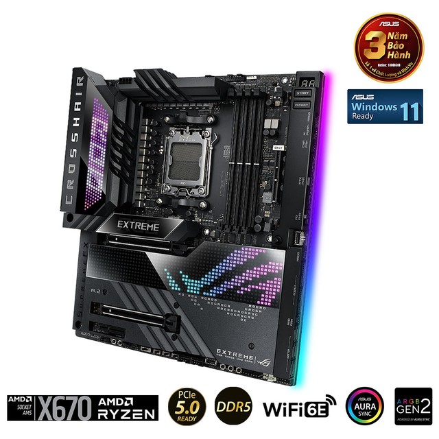 ASUS ra mắt dòng sản phẩm bo mạch chủ sử dụng chipset AMD X670 Series: 5 phiên bản đáp ứng mọi nhu cầu chuyên nghiệp - Ảnh 1.