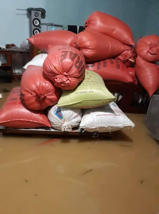 Cả trăm người gia cố đập vỡ trong đêm, mưa lớn khiến nhiều nơi ngập lụt - Ảnh 7.