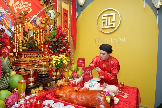 Sao Việt dự giỗ tổ Sân khấu: Trịnh Kim Chi làm lễ trang nghiêm, dàn nghệ sĩ rộn ràng tề tựu  - Ảnh 34.