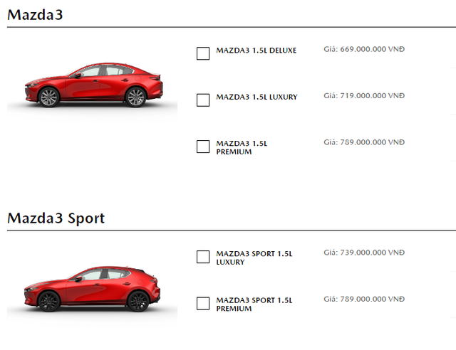 Mazda3 phiên bản động cơ 2.0 ngừng bán tại Việt Nam - Ảnh 1.