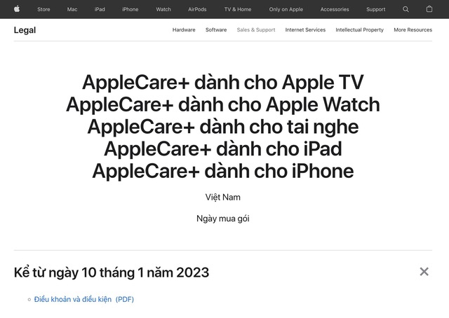 Apple triển khai dịch vụ bảo hành iPhone bị rơi vỡ, vào nước tại Việt Nam - Ảnh 1.