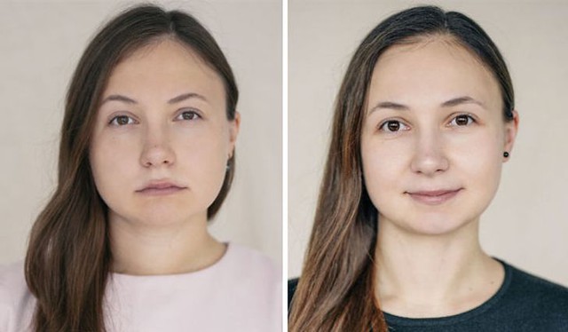 Bộ ảnh chụp những người phụ nữ trước và sau khi làm mẹ: Không phải ai cũng thay đổi ngoại hình, nhưng đôi mắt luôn biến khác - Ảnh 9.