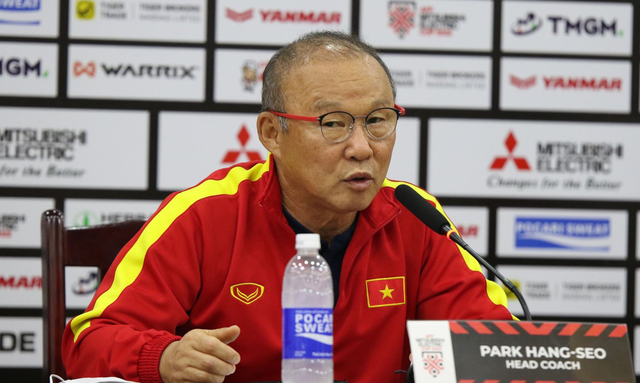 HLV Park Hang-seo: &quot;Tuyển Việt Nam buộc phải thắng Myanmar để đứng đầu bảng&quot; - Ảnh 1.