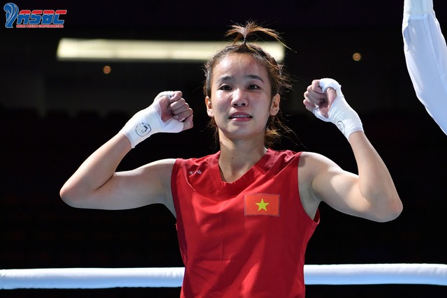 Nữ võ sĩ trẻ tạo ra lịch sử cho boxing Việt Nam sau chiến thắng ấn tượng ngày mùng 1 Tết - Ảnh 3.