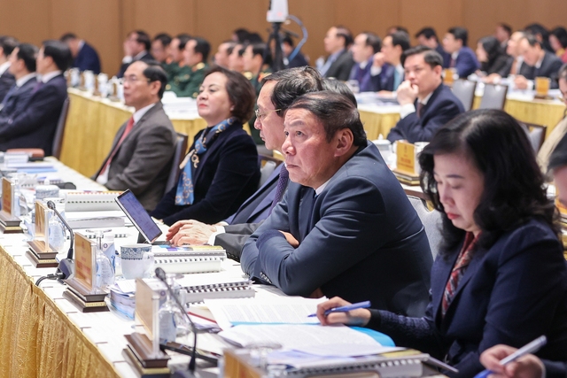Tổng Bí thư Nguyễn Phú Trọng dự Hội nghị Chính phủ với các địa phương - Ảnh 4.