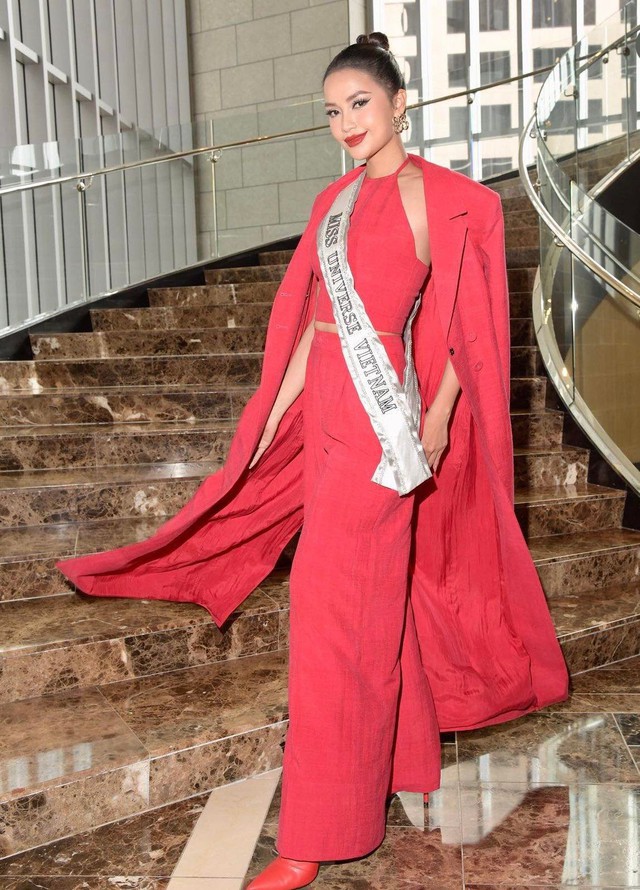 Hé lộ trang phục đầu tiên của Ngọc Châu tại Miss Universe 2022 - Ảnh 2.