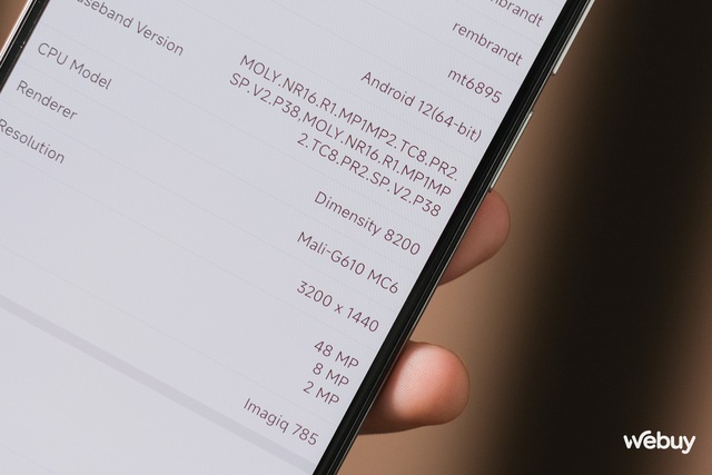 Smartphone này giá chỉ 7,5 triệu đồng nhưng có màn hình OLED 2K, chip Dimensity 8200 - Ảnh 12.