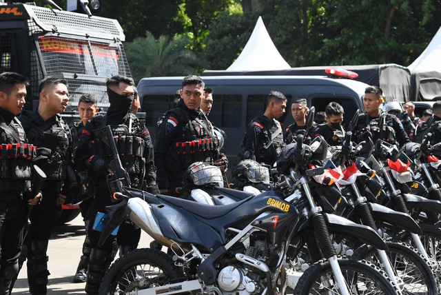 Hàng trăm xe chuyên dụng, khoảng 3000 người được điều động đảm bảo an ninh trận Indonesia gặp Việt Nam - Ảnh 2.