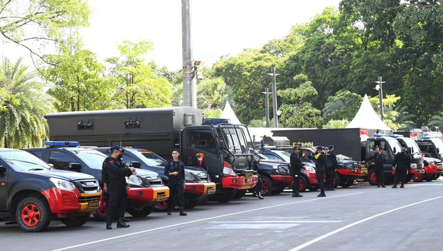 Hàng trăm xe chuyên dụng, khoảng 3000 người được điều động đảm bảo an ninh trận Indonesia gặp Việt Nam - Ảnh 5.