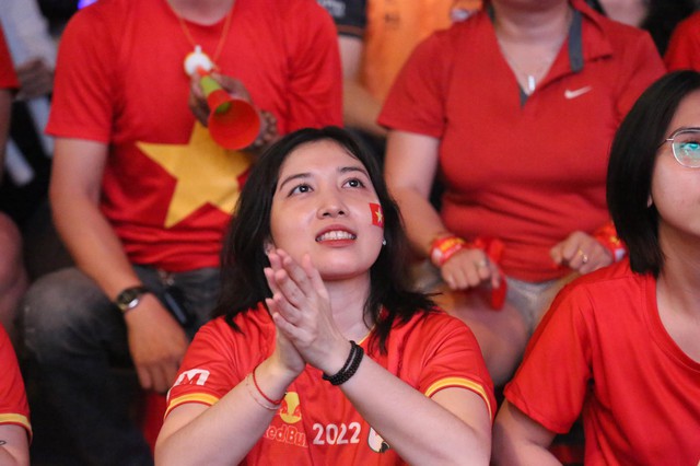 CĐV ăn mừng kiểu Viking sau chiến thắng 2-0 giúp ĐT Việt Nam thẳng tiến chung kết AFF Cup 2022 - Ảnh 10.