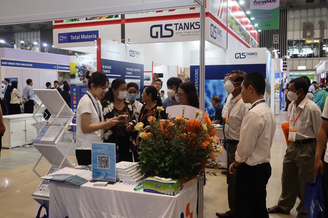 Hơn 25 quốc gia và vùng lãnh thổ tham gia Triển lãm Vietwater 2023 tại Việt Nam - Ảnh 3. Hơn 25 quốc gia và vùng lãnh thổ tham gia Triển lãm Vietwater 2023 tại Việt Nam - Ảnh 3.