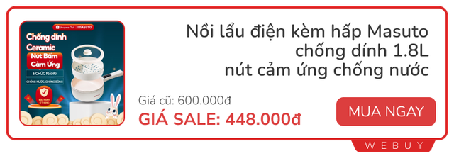 Hơn 10 đồ gia dụng hợp làm quà tặng vợ ngày Phụ Nữ Việt Nam, nhiều món Xiaomi ngon rẻ nhưng chưa “xịn” bằng chiếc nồi tự đảo này - Ảnh 13.