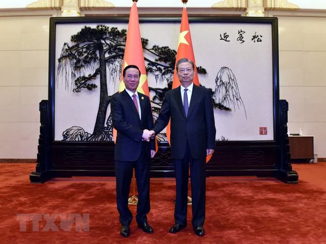 Chuỗi hoạt động của Chủ tịch nước Võ Văn Thưởng tại Trung Quốc ngày 17/10 - Ảnh 3.