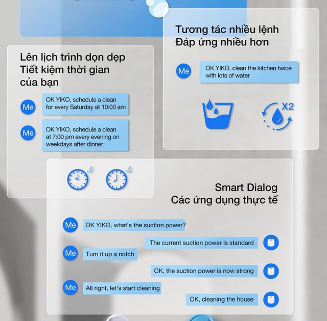 Lau hút mạnh, dock sạc đa năng hay tích hợp AI chưa phải tất cả, trợ lý ảo giọng nói mới là điểm nhấn sáng tạo của Deebot X2 Omni - Ảnh 3.