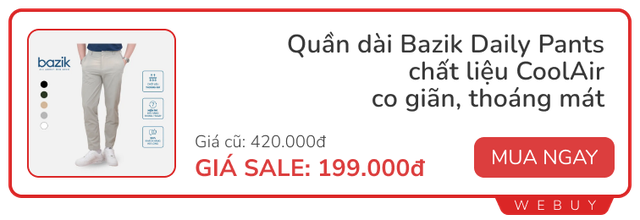 Sale cuối tháng có gì: Đồ điện Mijia, Deerma giảm gần nửa giá, quần áo nam Made in Việt Nam từ 79.000đ/món - Ảnh 12.