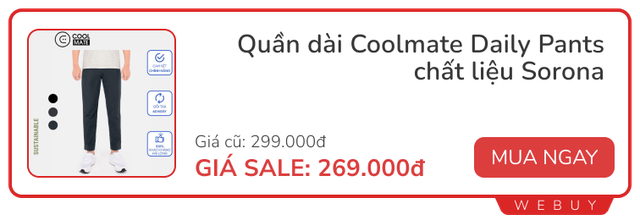 Sale cuối tháng có gì: Đồ điện Mijia, Deerma giảm gần nửa giá, quần áo nam Made in Việt Nam từ 79.000đ/món - Ảnh 13.