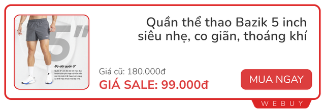 Sale cuối tháng có gì: Đồ điện Mijia, Deerma giảm gần nửa giá, quần áo nam Made in Việt Nam từ 79.000đ/món - Ảnh 9.