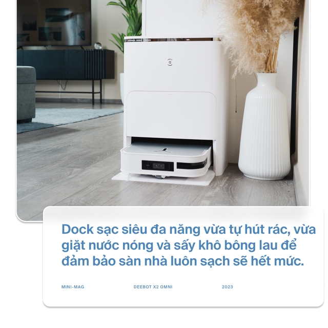 Không chỉ thay đổi thiết kế từ tròn sang vuông, Deebot X2 Omni còn ăn điểm ở 4 nâng cấp cực đáng tiền này - Ảnh 7.