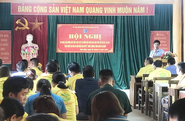 Đổi mới phương thức tuyên truyền nhằm ngăn chặn tảo hôn, hôn nhân cận huyết tại huyện vùng cao - Ảnh 2.