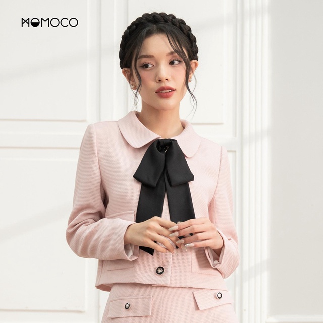 15 mẫu áo dạ tweed  - Ảnh 13.