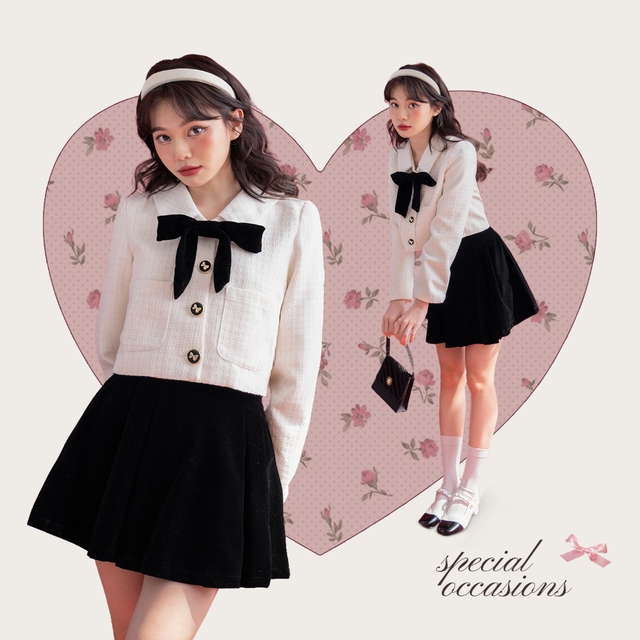 15 mẫu áo dạ tweed  - Ảnh 15.