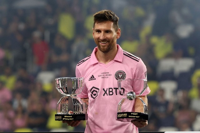 Tài năng của Messi: Chỉ chơi 4 trận vẫn được đề cử cho danh hiệu cầu thủ xuất sắc nhất MLS - Ảnh 1.
