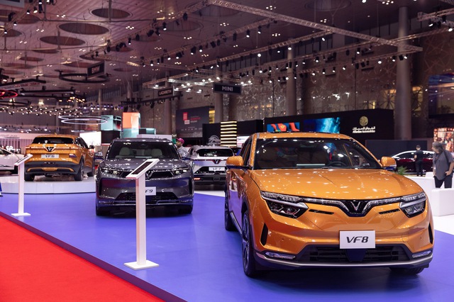 Vinfast giới thiệu 4 mẫu ô tô điện tại Triển lãm Geneva International Motor Show Qatar 2023 - Ảnh 3.