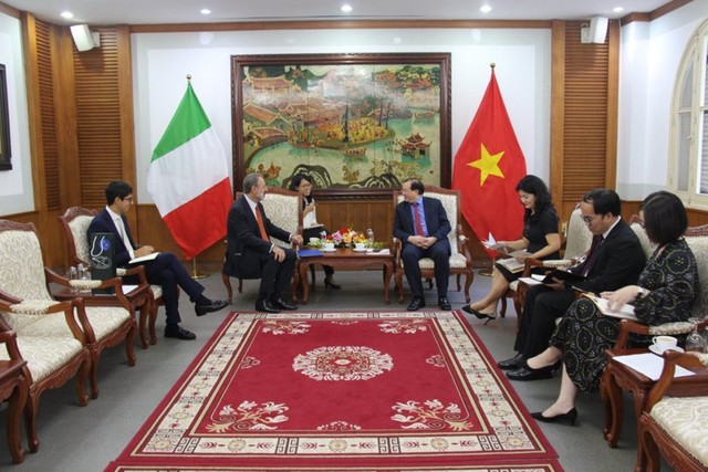 Việt Nam- Italy: Đẩy mạnh hợp tác văn hóa, thể thao, du lịch - Ảnh 1.