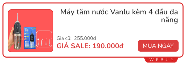 Đủ loại máy tăm nước từ hơn trăm nghìn cho đến vài triệu, tiêu chí nào để chọn loại phù hợp? - Ảnh 10.