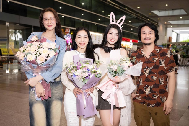 Phương Nhi trở về Việt Nam sau khi chinh chiến Miss International: Nhan sắc rạng rỡ, được netizen chào đón - Ảnh 4.