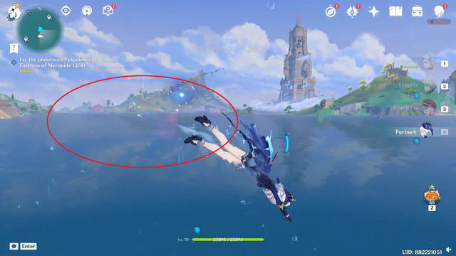 Không chỉ chạy trên nước, Thuỷ Thần của Genshin Impact còn có cơ chế vô cùng thú vị - Ảnh 5.