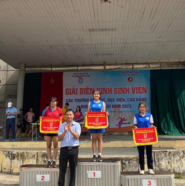 Học viện Nông nghiệp Việt Nam đoạt Nhất toàn đoàn tại giải Điền kinh sinh viên các trường Đại học, Học viện và Cao đẳng khu vực Hà Nội 2023 - Ảnh 4.