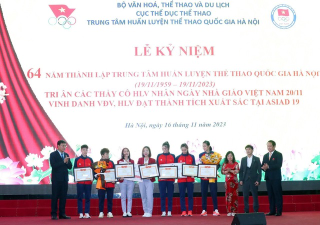 Trung tâm huấn luyện thể thao quốc gia Hà Nội: Quãng đường 64 năm thành lập và phát triển - Ảnh 5.