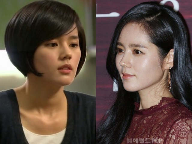 "Nữ thần sắc đẹp" Han Ga In cắt phăng mái tóc dài, khoe nhan sắc thật ở tuổi 41 - Ảnh 3. "Nữ thần sắc đẹp" Han Ga In cắt phăng mái tóc dài, khoe nhan sắc thật ở tuổi 41 - Ảnh 3.