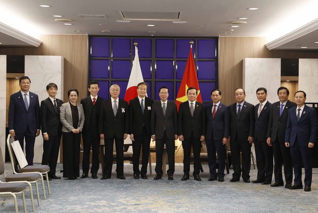 Tiếp tục các hoạt động của Chủ tịch nước Võ Văn Thưởng tại Nhật Bản - Ảnh 10.