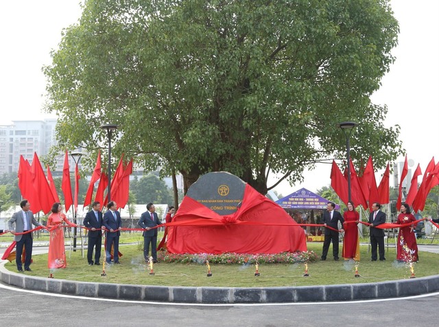 Khai trương Công viên Long Biên quy mô 21,56ha - Ảnh 1.