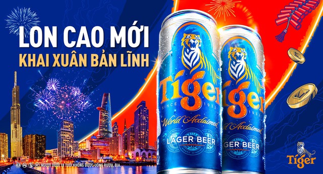 Tiger Beer ra mắt sản phẩm mới dịp Tết 2024 - Ảnh 1.